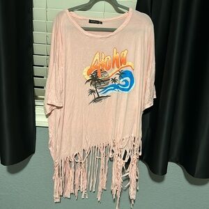 Boohoo aloha top sz 24